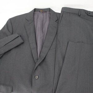 Brooks brothers suit men 46R 40x31 Regent 1818 herringbone two button flat front